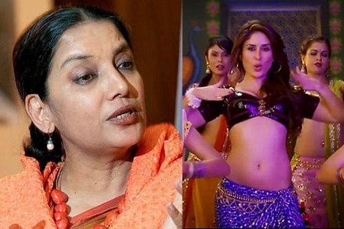 Shabana Azmi speaks her mind against Bollywood item numbers