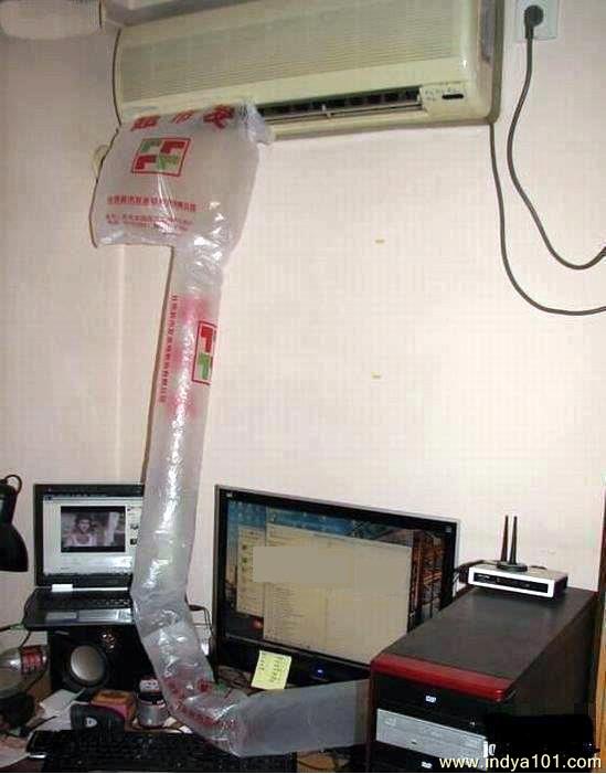 Jugaad Computer air-conditioning