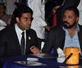 Abhishek Bachchan During The Indian Football Awards 2013