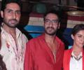 Bol Bachchan cast On The Sets Of Taarak Mehta Ka Ooltah Chashmah