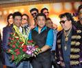 Celebs during the music launch of movie ‘Dard-E-Disco’