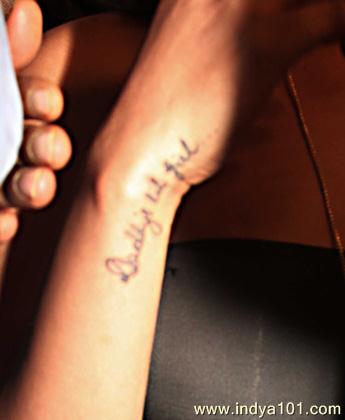 Daddy''s Lil Girl Priyanka Chopra''s latest tattoo Photo - (345x420) :  