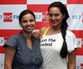Sonakshi Sinha promotes ‘Rowdy Rathore’ at 92.7 BIG FM Studios