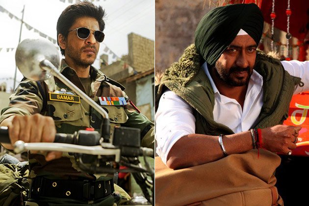 It`s Shah Rukh Khan versus Ajay Devgn this Diwali