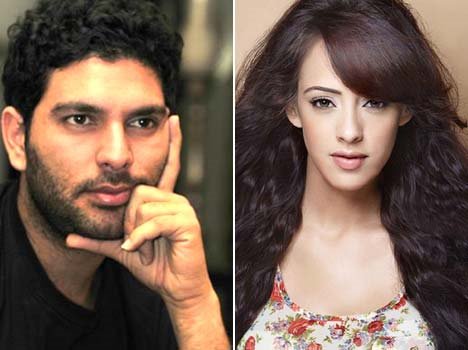 Yuvraj gets engaged with Bollywood actress Hazel