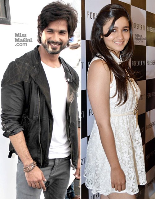  Bollywood star Alia Bhatt reveals her first crush was on Shahid Kapoor