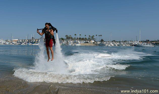 Water Powered Flying Jet-Pack