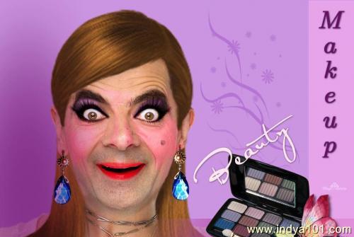 Funny Mr Bean MAKEUP