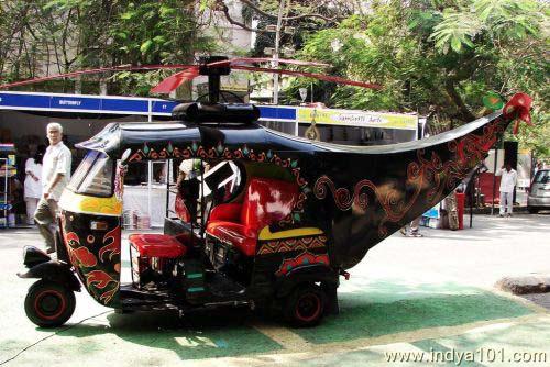 Funny Picture Indian funny rickshaw (Amazing) 