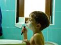 Funny Indian Kids Child Shaving