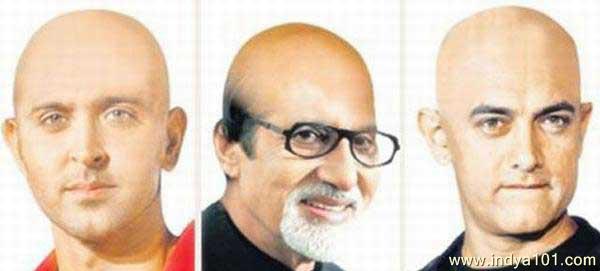 Bollywood Actors Bald Photos