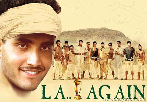 Saurav Ganguly Team After Amir Khan Lagaan