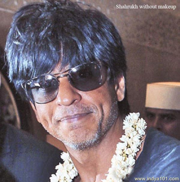 Shahrukh without Makeup