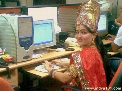 Funny Picture Funny Indian Girl (Funny) 