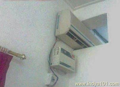Funny Picture 1 Ac for Two Rooms (Funny) 