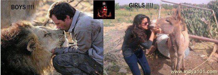 Difference between girls and boys
