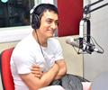 Aamir Khan at 92.7 BIG FM Studios to promote Satyamev Jayate