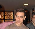 Aamir and Abhishek at Amod Mehra birthday party