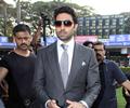 Abhishek Bachchan At the Mid Day Trophy Race