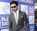 Abhishek Bachchan At the Mid Day Trophy Race