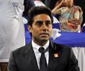 Abhishek Bachchan During The Indian Football Awards 2013