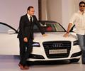 Abhishek Bachchan at Audi A8 diesel car launch