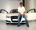 Abhishek Bachchan at Audi A8 diesel car launch