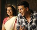 Akshay and Sonakshi at ‘Rowdy Rathore’ success press meet