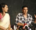 Akshay and Sonakshi at ‘Rowdy Rathore’ success press meet