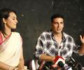 Akshay and Sonakshi at ‘Rowdy Rathore’ success press meet