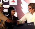 Amitabh Bachchan and Aadesh at Music Album ''Sound Of Peace''