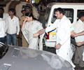 Amitabh & Sanjay Dutt At Bala Saheb Thackrey''s Funeral