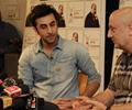 Anupam Kher and Ranbir Kapoor at Actor Prepares