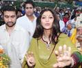 Ganesh Visarjan Salman,Shilpa,Preity,Hrithik,Sonakshi at immersion