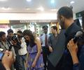 Dia Mirza at a cosmetic product launch