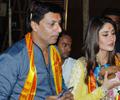 Heroine music launch at SiddhiVinayak temple Halkat Kareena prays