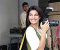 Jacqueline Fernandez Supports ARE WE SAFE Campaign