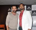 John Abraham And David Haye Promotes JA Hayemaker Fitness Franchis