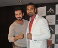 John Abraham And David Haye Promotes JA Hayemaker Fitness Franchis