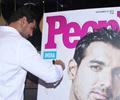 John Abraham Unveils Special Issue of People Magazine