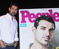 John Abraham Unveils Special Issue of People Magazine