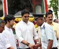 Jr. Bachchan Flags Off Special BEST Bus Services For Film City Workers