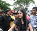 Katrina Kaif gives Hrithik Roshan a bike as a promotional