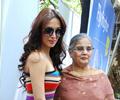 Malaika Arora goes colourful at Charity Event