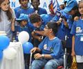 Mumbai Indians’s day out with under privileged children