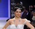 Nargis Bagheri walked the ramp for Eekani Jewels on IIJW 2011