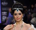 Nargis Bagheri walked the ramp for Eekani Jewels on IIJW 2011