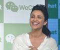 Parineeti Chopra At The Launch Of Tencent’s WeChat Messenger