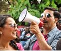 Promotional auto rickshaw race for ‘Rowdy Rathore’