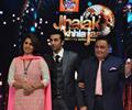 Ranbir Kapoor With Dad And Mom Promotes Besharam At JDJ